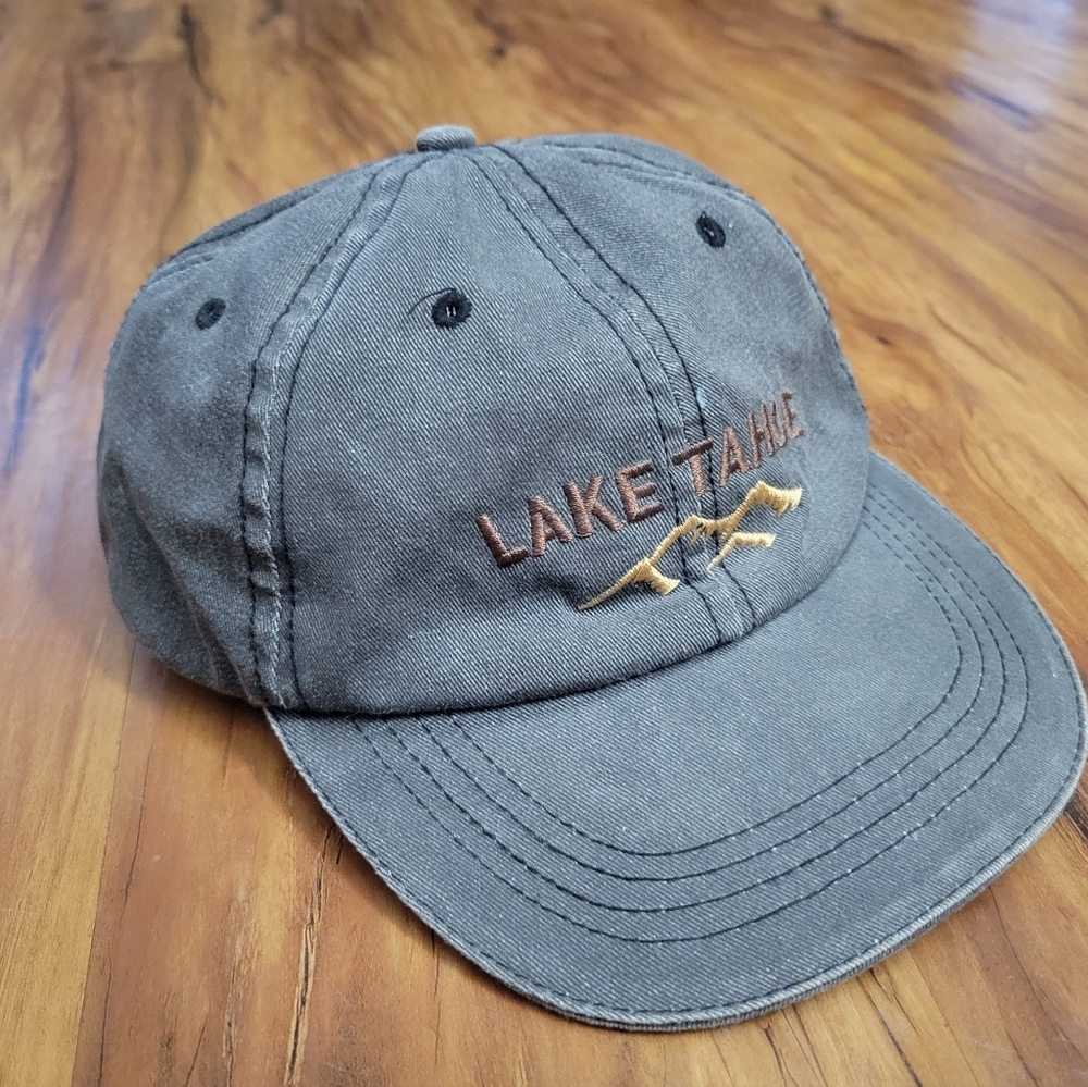 Vintage Lake Tahoe Strap Hat Mile High